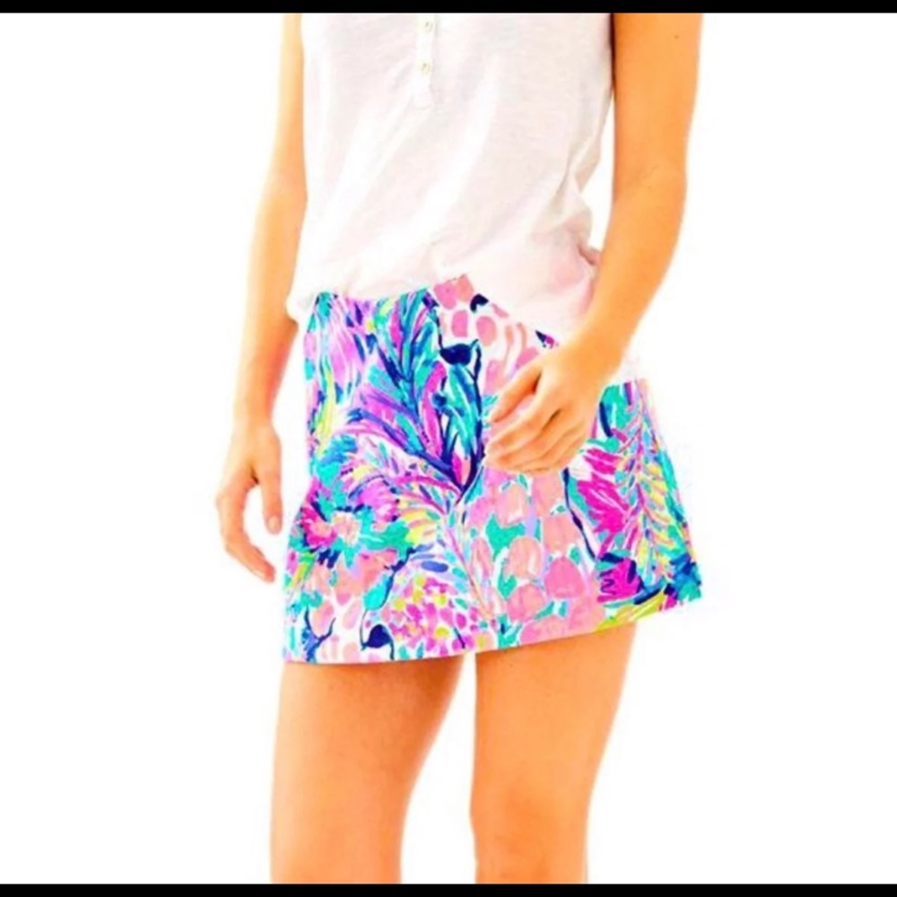 EEEUC S LILLY PULITZER GUMBO LIMBO SKORT LUXLETIC